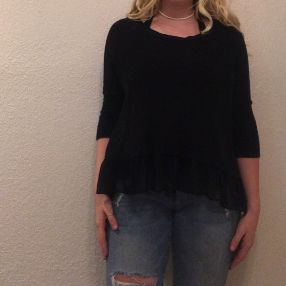 Black sweater